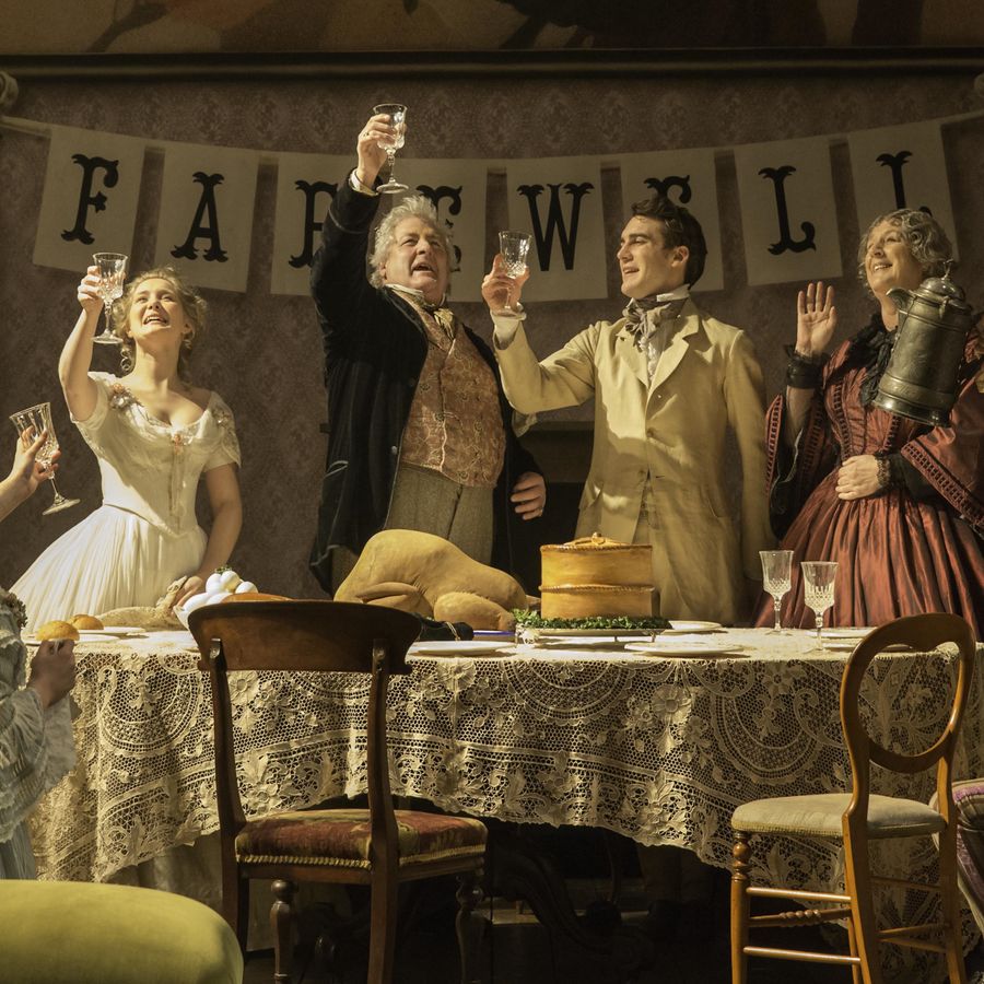 The Company in Trelawny of the Wells. Photo by Johan Persson